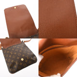 LOUIS VUITTON ルイヴィトン モノグラム ミュゼットサルサ ショート ブラウン M51258 レディース モノグラムキャンバス ショルダーバッグ Bランク 中古 銀蔵