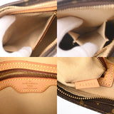LOUIS VUITTON ルイヴィトン モノグラム ルーピング MM ブラウン M51146 レディース モノグラムキャンバス セミショルダーバッグ Bランク 中古 銀蔵