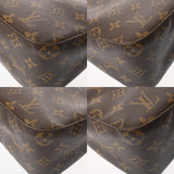 LOUIS VUITTON ルイヴィトン モノグラム ルーピング MM ブラウン M51146 レディース モノグラムキャンバス セミショルダーバッグ Bランク 中古 銀蔵