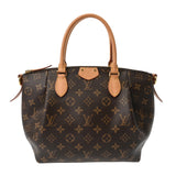 LOUIS VUITTON ルイヴィトン モノグラム テュレン PM ブラウン M48813 レディース モノグラムキャンバス ハンドバッグ ABランク 中古 銀蔵
