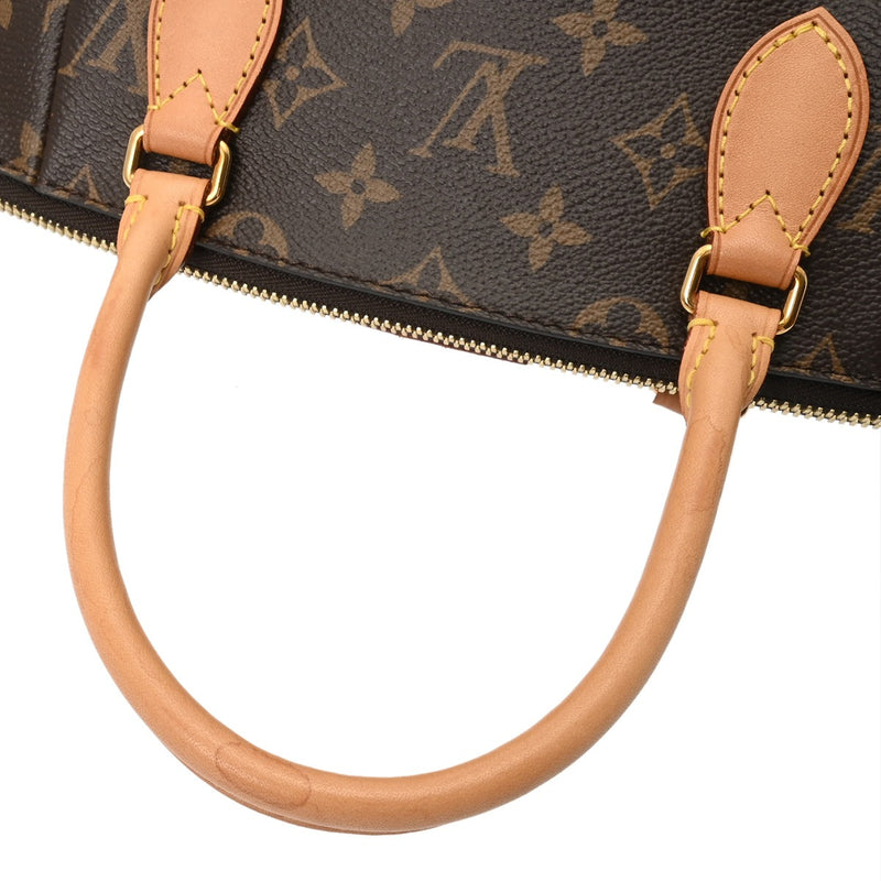 LOUIS VUITTON ルイヴィトン モノグラム テュレン PM ブラウン M48813 レディース モノグラムキャンバス ハンドバッグ ABランク 中古 銀蔵