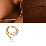 LOUIS VUITTON ルイヴィトン モノグラム ウォレットオンチェーンアイビー ブラウン M81911 レディース モノグラムキャンバス ショルダーバッグ Aランク 中古 銀蔵