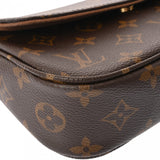 LOUIS VUITTON ルイヴィトン モノグラム ウォレットオンチェーンアイビー ブラウン M81911 レディース モノグラムキャンバス ショルダーバッグ Aランク 中古 銀蔵