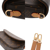 LOUIS VUITTON ルイヴィトン モノグラム ウォレットオンチェーンアイビー ブラウン M81911 レディース モノグラムキャンバス ショルダーバッグ Aランク 中古 銀蔵