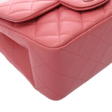 CHANEL シャネル ミニクラシックハンドバッグ ピンク A35200 レディース ラムスキン ショルダーバッグ Aランク 中古 銀蔵
