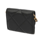 CHANEL シャネル シャネル19 ミニ チェーンウォレット ブラック AP2409 レディース ラムスキン ショルダーバッグ Aランク 中古 銀蔵