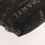 CHANEL シャネル マトラッセ スモール バケットバッグ ブラック AS3091 レディース デニム ショルダーバッグ Aランク 中古 銀蔵