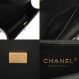 CHANEL シャネル ボーイシャネル スモールハンドバッグ 20cm ブラック A67085 レディース キャビアスキン ショルダーバッグ ABランク 中古 銀蔵