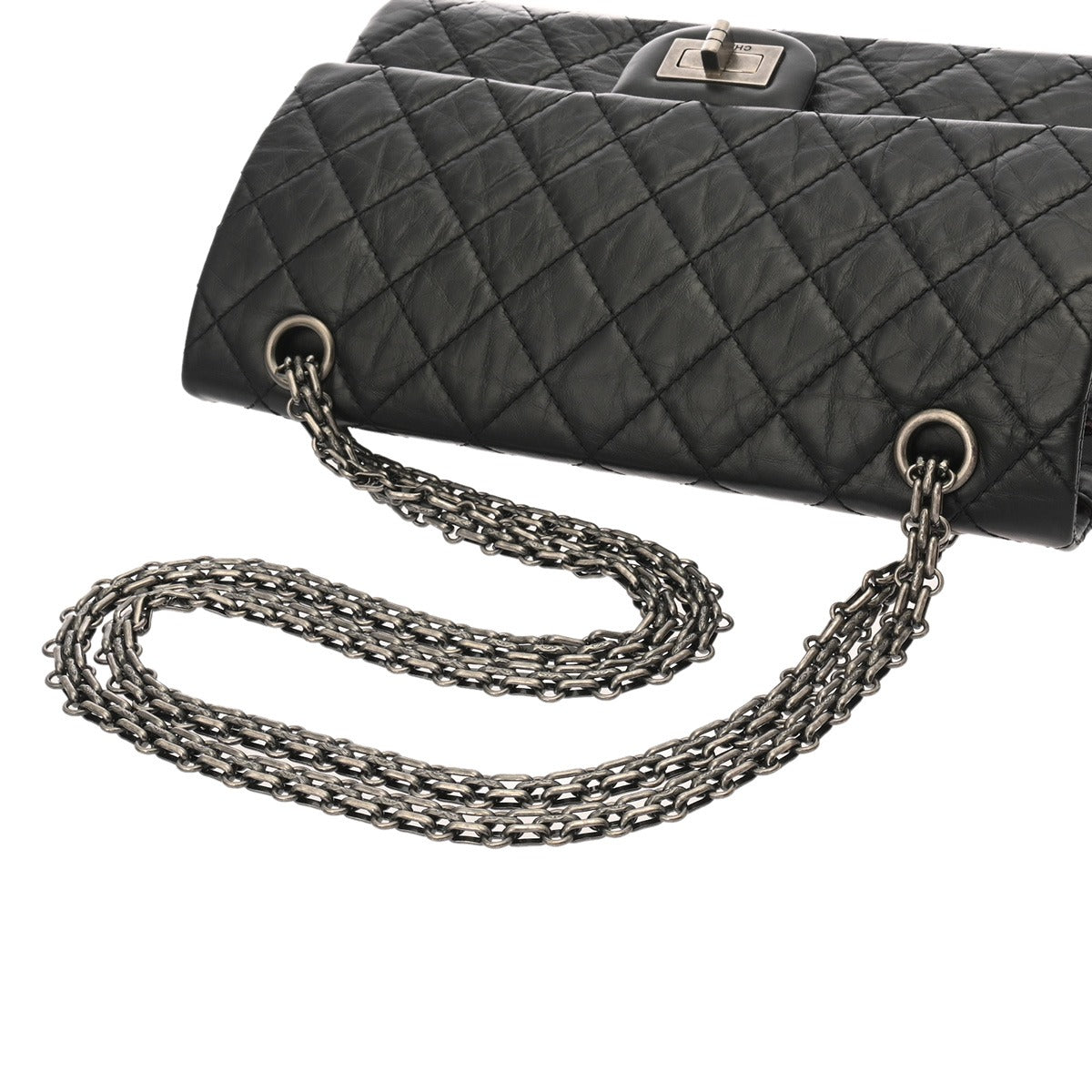 CHANEL シャネル 2.55 ハンドバッグ ブラック A37586 レディース