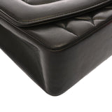 CHANEL シャネル チェーンショルダー ダイアナ 25cm ブラック A01165 レディース ラムスキン ショルダーバッグ ABランク 中古 銀蔵