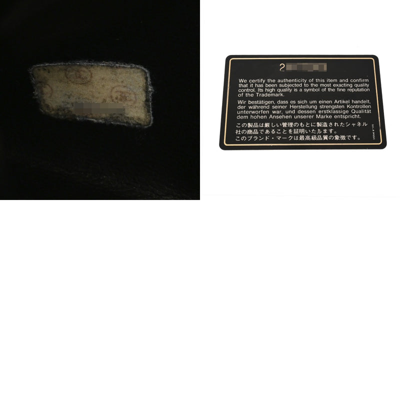 CHANEL シャネル チェーントート ブラック レディース キャビアスキン トートバッグ Bランク 中古 銀蔵