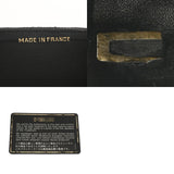 CHANEL シャネル Vステッチ ブラック レディース リザード ショルダーバッグ Bランク 中古 銀蔵