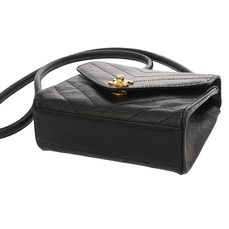 値下げ 正規品 シャネル ショルダーバッグ リザード シャネル ココ