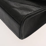 CHANEL シャネル Vステッチ ブラック レディース リザード ショルダーバッグ Bランク 中古 銀蔵