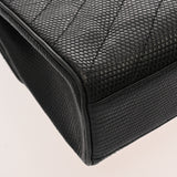 CHANEL シャネル Vステッチ ブラック レディース リザード ショルダーバッグ Bランク 中古 銀蔵