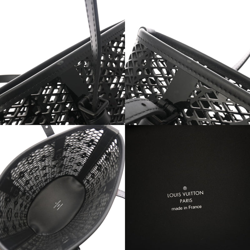 LOUIS VUITTON ルイヴィトン モノグラム レース バケット PM トートバッグ ノワール M20352 レディース モノグラムレース ハンドバッグ ABランク 中古 銀蔵