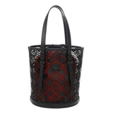 LOUIS VUITTON ルイヴィトン モノグラム レース バケット PM トートバッグ ノワール M20352 レディース モノグラムレース ハンドバッグ ABランク 中古 銀蔵