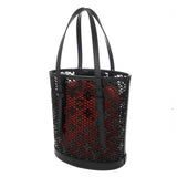 LOUIS VUITTON ルイヴィトン モノグラム レース バケット PM トートバッグ ノワール M20352 レディース モノグラムレース ハンドバッグ ABランク 中古 銀蔵
