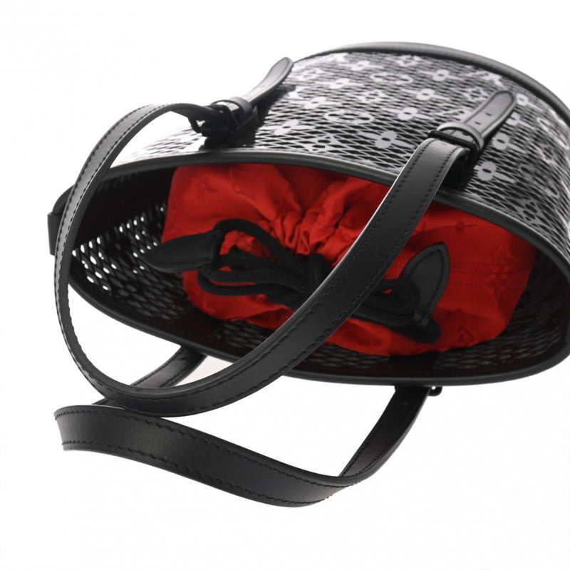 LOUIS VUITTON ルイヴィトン モノグラム レース バケット PM トートバッグ ノワール M20352 レディース モノグラムレース ハンドバッグ ABランク 中古 銀蔵