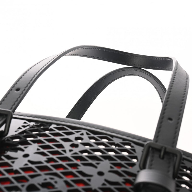 LOUIS VUITTON ルイヴィトン モノグラム レース バケット PM トートバッグ ノワール M20352 レディース モノグラムレース ハンドバッグ ABランク 中古 銀蔵