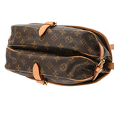 LOUIS VUITTON ルイヴィトン モノグラム ソミュール 30 ブラウン M42256 レディース モノグラムキャンバス ショルダーバッグ ABランク 中古 銀蔵
