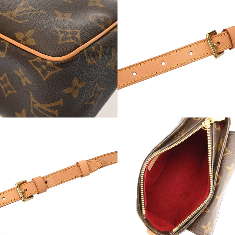 LOUIS VUITTON ルイヴィトン モノグラム ヴィバシテ PM ブラウン M51165 レディース モノグラムキャンバス ショルダーバッグ Aランク 中古 銀蔵