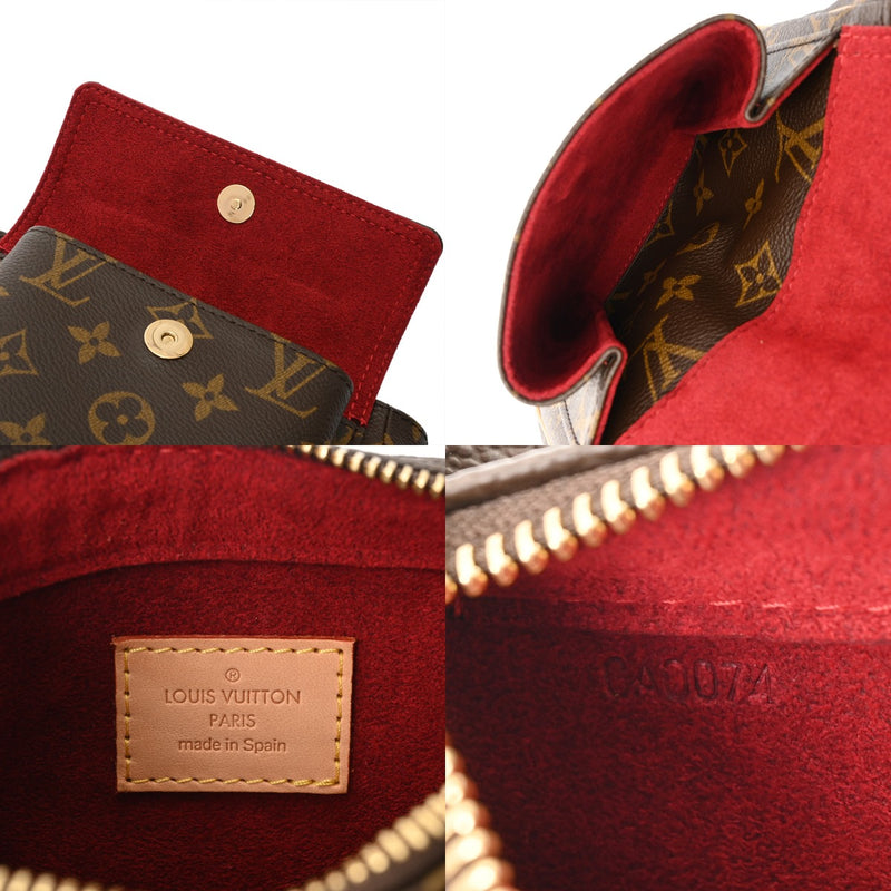 LOUIS VUITTON ルイヴィトン モノグラム ヴィバシテ PM ブラウン M51165 レディース モノグラムキャンバス ショルダーバッグ Aランク 中古 銀蔵