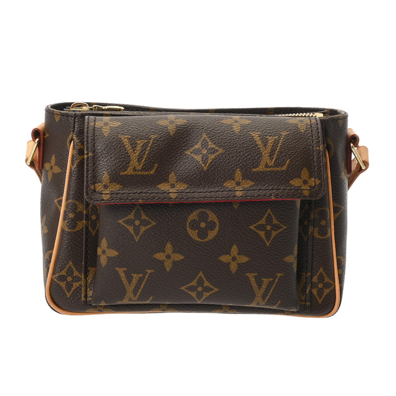 LOUIS VUITTON ルイヴィトン モノグラム ヴィバシテ PM ブラウン M51165 レディース モノグラムキャンバス ショルダーバッグ Aランク 中古 銀蔵