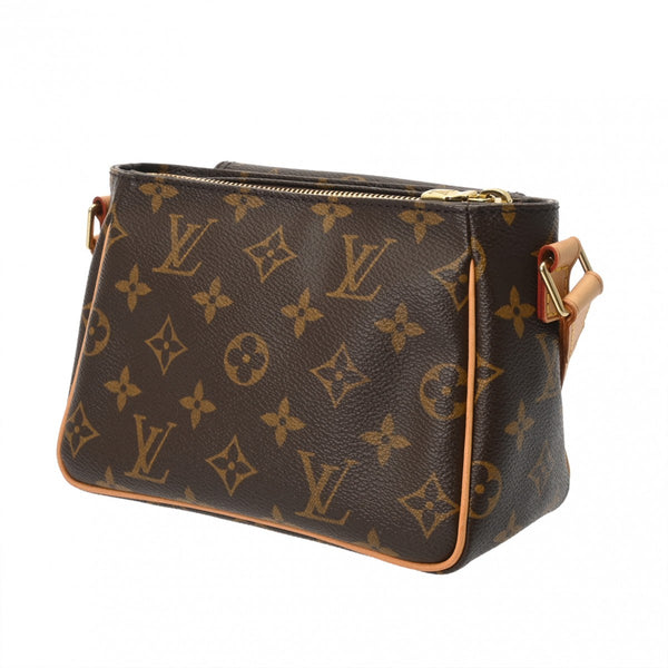 LOUIS VUITTON ルイヴィトン モノグラム ヴィバシテ PM ブラウン M51165 レディース モノグラムキャンバス ショルダーバッグ Aランク 中古 銀蔵