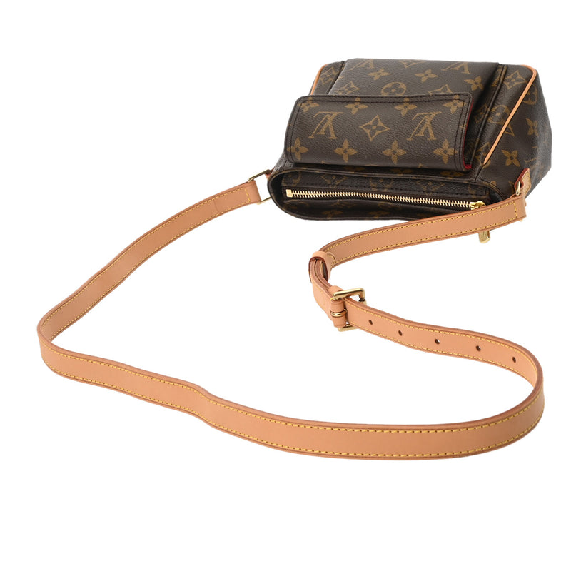LOUIS VUITTON ルイヴィトン モノグラム ヴィバシテ PM ブラウン M51165 レディース モノグラムキャンバス ショルダーバッグ Aランク 中古 銀蔵
