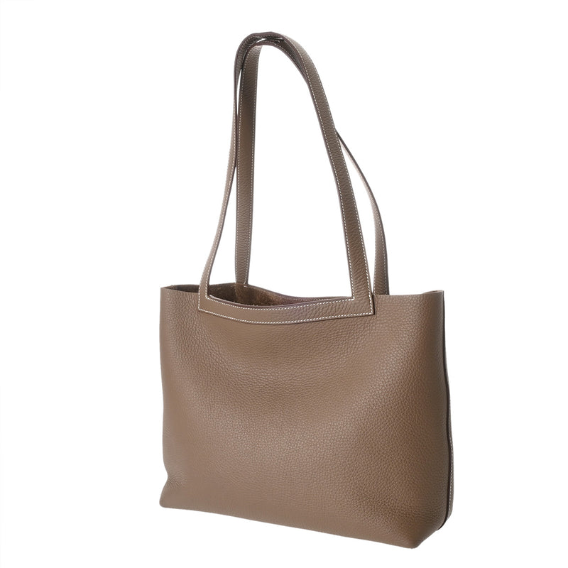 HERMES エルメス カバセリエ 31 エトゥープ B刻印(2023年頃) レディース トリヨンクレマンス トートバッグ ABランク 中古 銀蔵