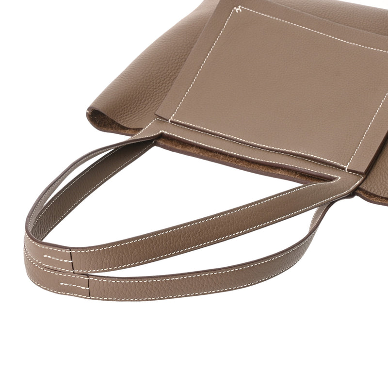 HERMES エルメス カバセリエ 31 エトゥープ B刻印(2023年頃) レディース トリヨンクレマンス トートバッグ ABランク 中古 銀蔵