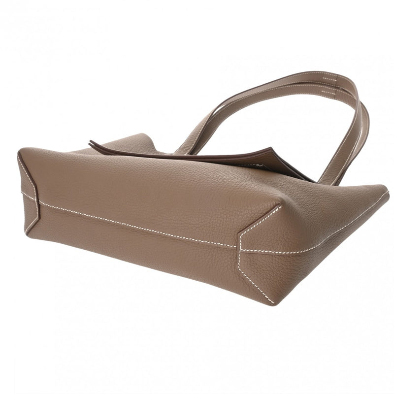 HERMES エルメス カバセリエ 31 エトゥープ B刻印(2023年頃) レディース トリヨンクレマンス トートバッグ ABランク 中古 銀蔵