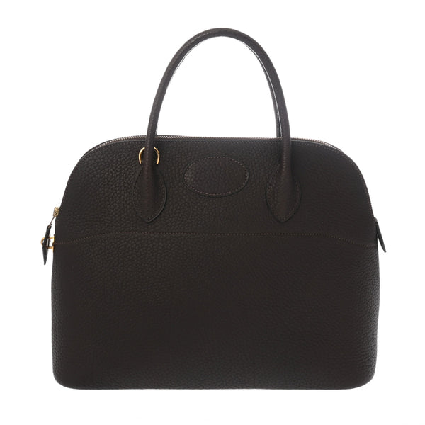 HERMES エルメス ボリード 37 2WAY レザン □G刻印(2003年頃) レディース フィヨルド ハンドバッグ ABランク 中古 銀蔵