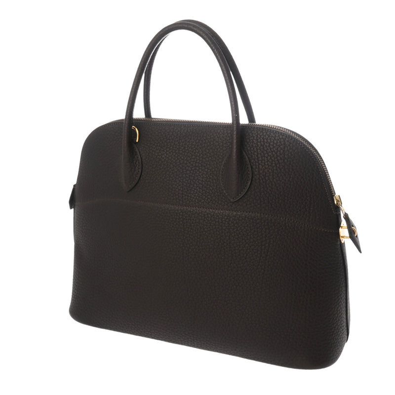 HERMES エルメス ボリード 37 2WAY レザン □G刻印(2003年頃) レディース フィヨルド ハンドバッグ ABランク 中古 銀蔵