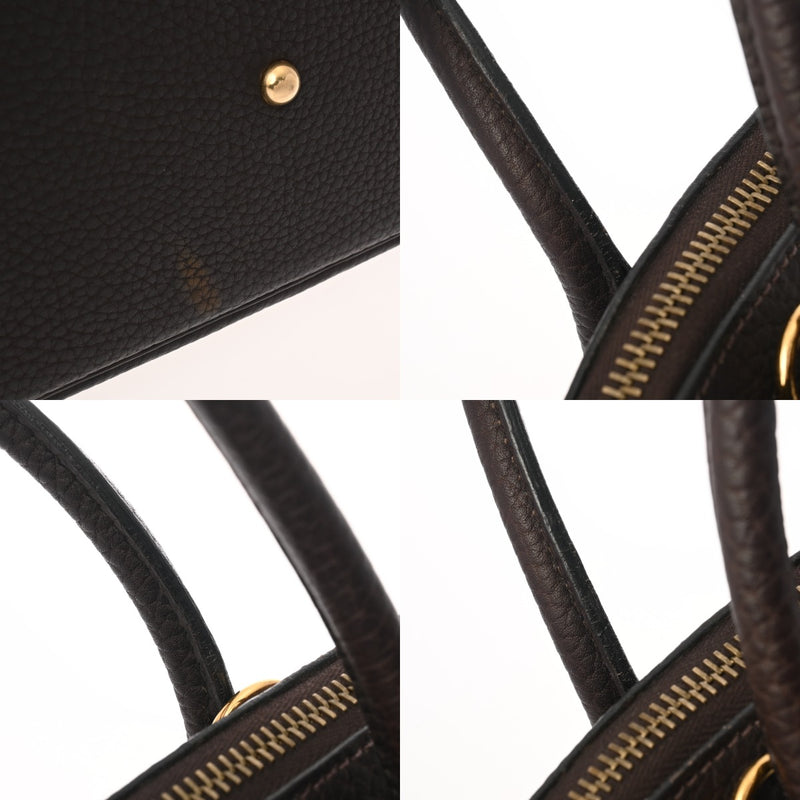 HERMES エルメス ボリード 37 2WAY レザン □G刻印(2003年頃) レディース フィヨルド ハンドバッグ ABランク 中古 銀蔵