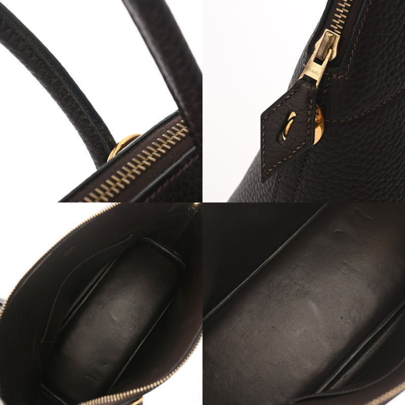 HERMES エルメス ボリード 37 2WAY レザン □G刻印(2003年頃) レディース フィヨルド ハンドバッグ ABランク 中古 銀蔵