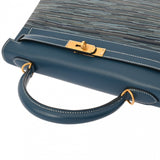 HERMES エルメス ケリー 32 内縫い 2WAY ブルータラサ □G刻印(2003年頃) レディース トゴ ヴィブラート/ボックスカーフ ハンドバッグ Aランク 中古 銀蔵