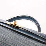 HERMES エルメス ケリー 32 内縫い 2WAY ブルータラサ □G刻印(2003年頃) レディース トゴ ヴィブラート/ボックスカーフ ハンドバッグ Aランク 中古 銀蔵