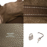 HERMES エルメス ピコタンロック MM エトゥープ Y刻印(2020年頃) レディース トリヨンクレマンス ハンドバッグ Aランク 中古 銀蔵