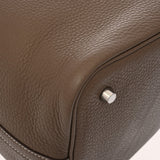 HERMES エルメス ピコタンロック MM エトゥープ Y刻印(2020年頃) レディース トリヨンクレマンス ハンドバッグ Aランク 中古 銀蔵