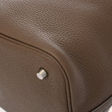 HERMES エルメス ピコタンロック MM エトゥープ Y刻印(2020年頃) レディース トリヨンクレマンス ハンドバッグ Aランク 中古 銀蔵