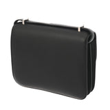 HERMES エルメス コンスタンス3 ミニ 18 ブラック Z刻印(2021年頃) レディース ヴォースイフト ショルダーバッグ ABランク 中古 銀蔵