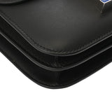 HERMES エルメス コンスタンス3 ミニ 18 ブラック Z刻印(2021年頃) レディース ヴォースイフト ショルダーバッグ ABランク 中古 銀蔵