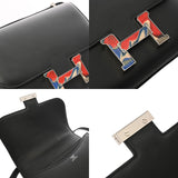 HERMES エルメス コンスタンス3 ミニ 18 ブラック Z刻印(2021年頃) レディース ヴォースイフト ショルダーバッグ ABランク 中古 銀蔵