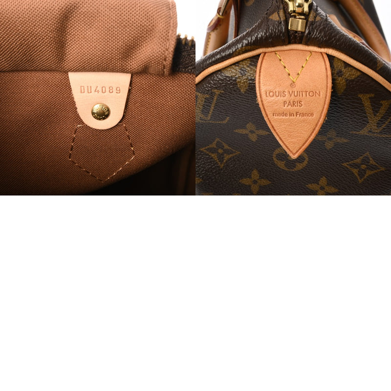LOUIS VUITTON ルイヴィトン モノグラム スピーディ 30 旧型 ブラウン M41526 レディース モノグラムキャンバス ハンドバッグ ABランク 中古 銀蔵