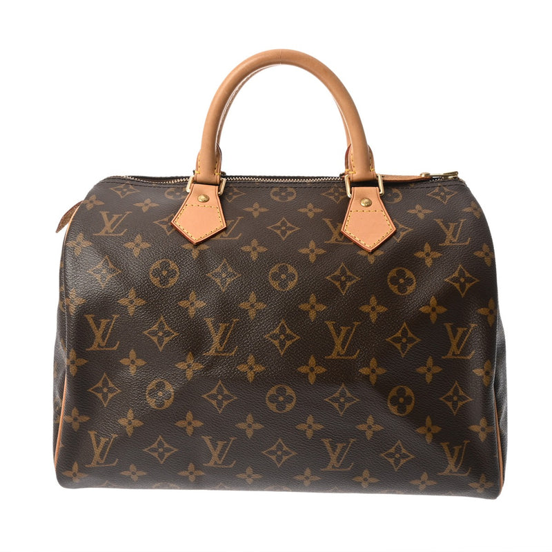 LOUIS VUITTON ルイヴィトン モノグラム スピーディ 30 旧型 ブラウン M41526 レディース モノグラムキャンバス ハンドバッグ ABランク 中古 銀蔵