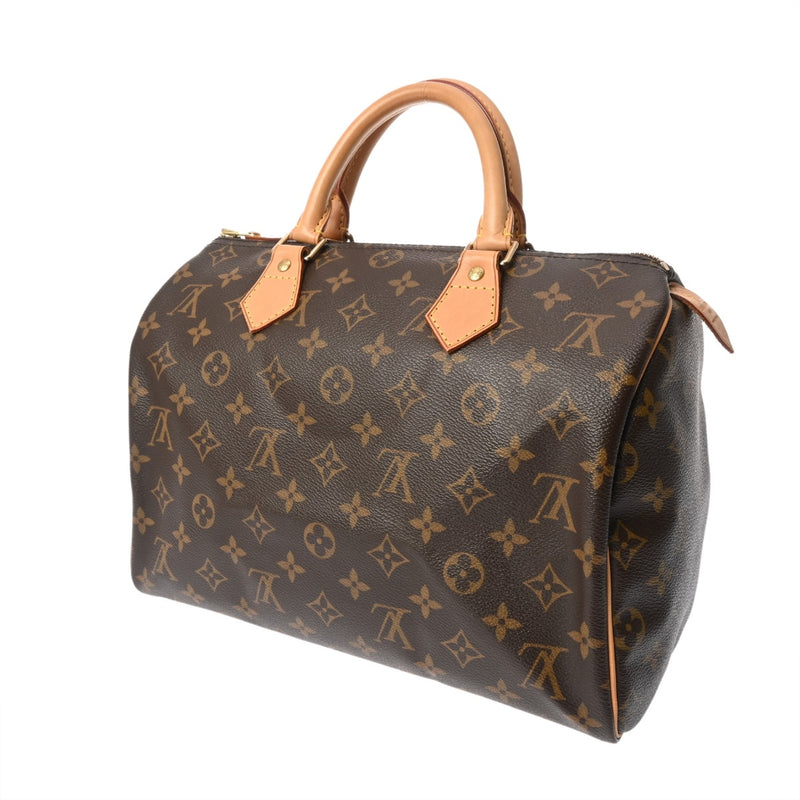 LOUIS VUITTON ルイヴィトン モノグラム スピーディ 30 旧型 ブラウン M41526 レディース モノグラムキャンバス ハンドバッグ ABランク 中古 銀蔵