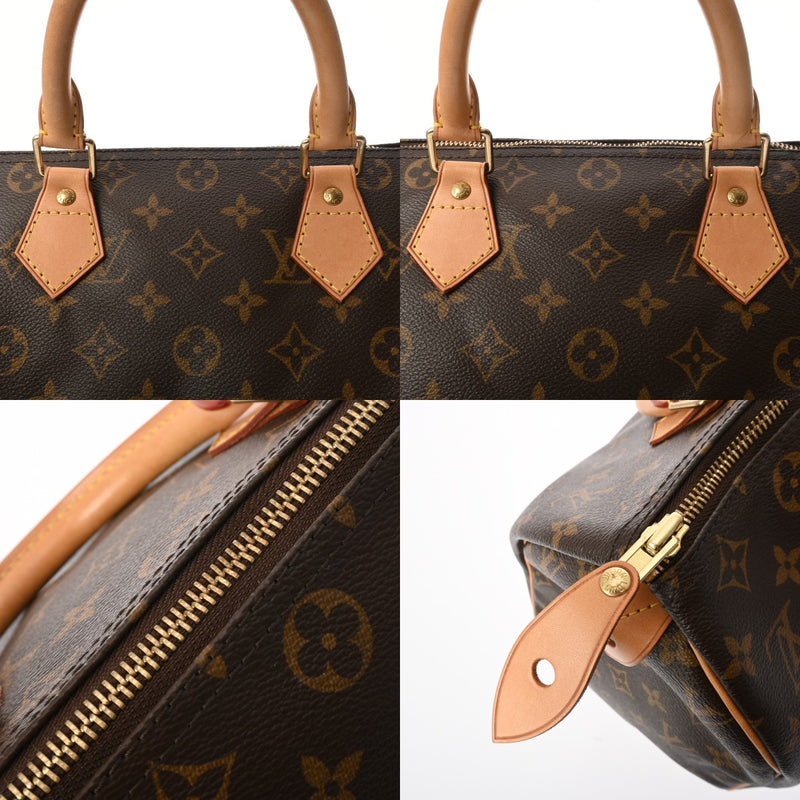 LOUIS VUITTON ルイヴィトン モノグラム スピーディ 30 旧型 ブラウン M41526 レディース モノグラムキャンバス ハンドバッグ ABランク 中古 銀蔵
