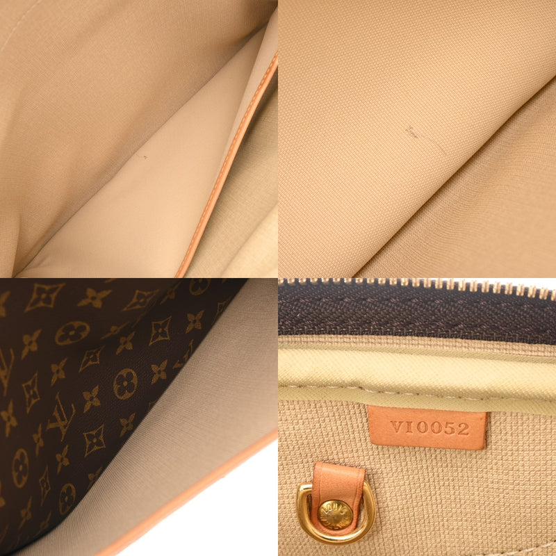 LOUIS VUITTON ルイヴィトン モノグラム アリゼ 24h ブラウン M41399 